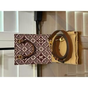 Sale - Louis Vuitton Sac Plat 1854 Jacquard 2 Way Bag